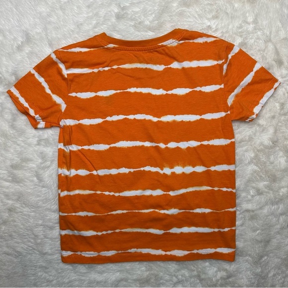 US Polo Assn. T-Shirt Orange & White Striped Size 7 - Picture 10 of 16